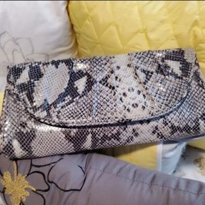 Banana Republic Leather Clutch